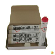 Bengalfeuer Weiß mit Blinkeffekt